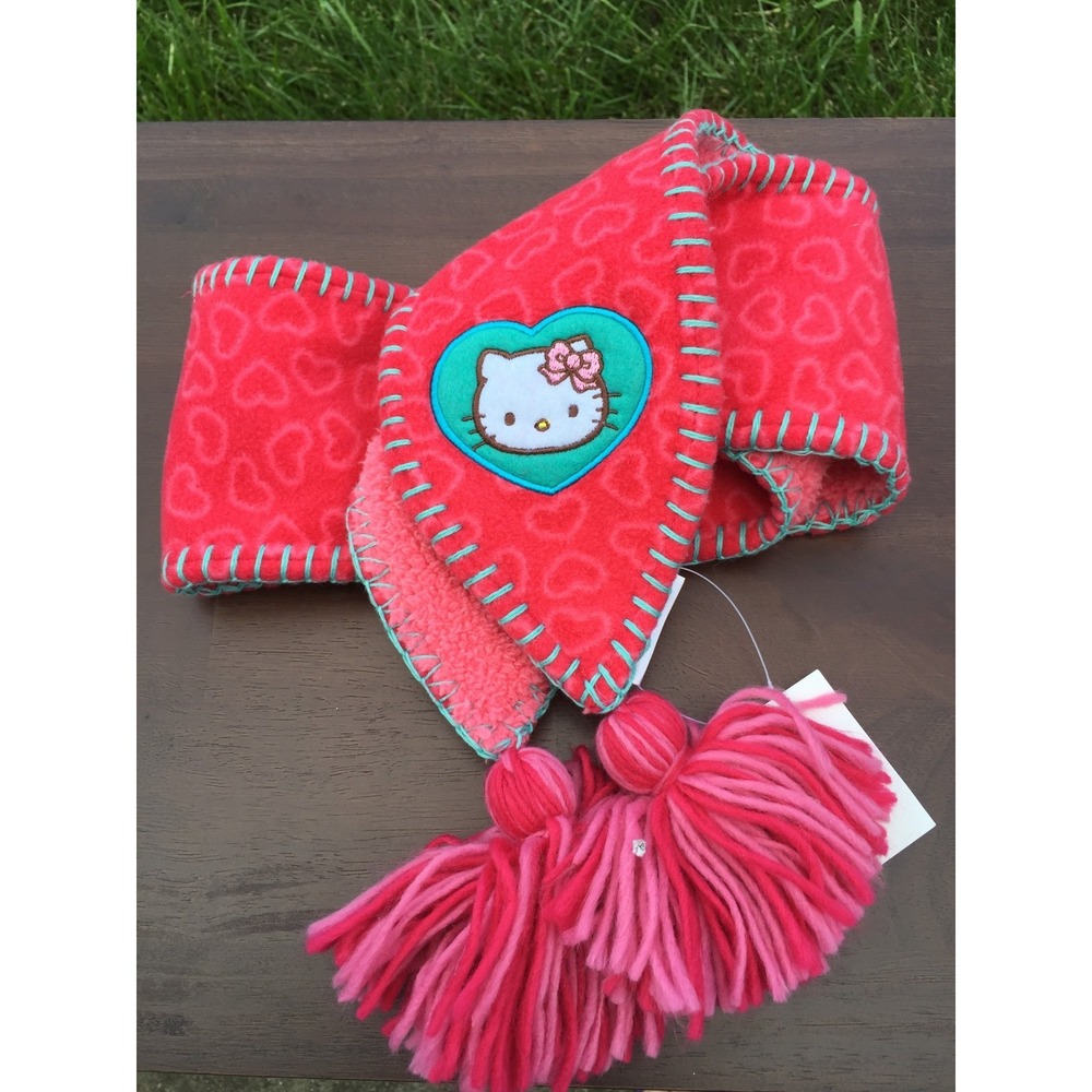NWT Hello Kitty Red Scraf girl License Sanrio Small Size ~Cute~ for‎ KID